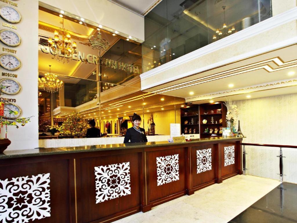 Golden Crown Hotel Saigon Ciudad Ho Chi Minh  Exterior foto
